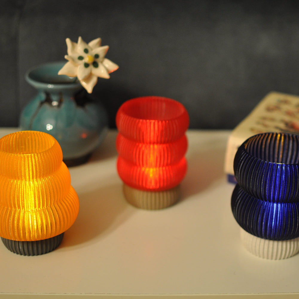 Pachet 3 Mini-Lampi Zenora Christmas